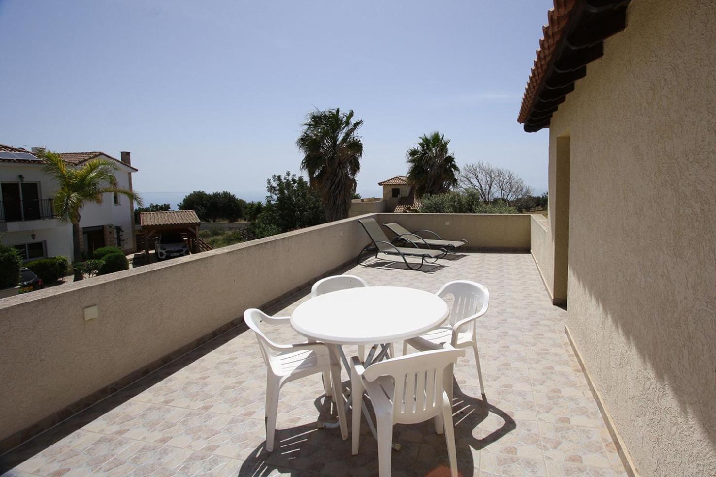 Amathousia Villa With Private Pool And Sea View Pissouri Exterior photo