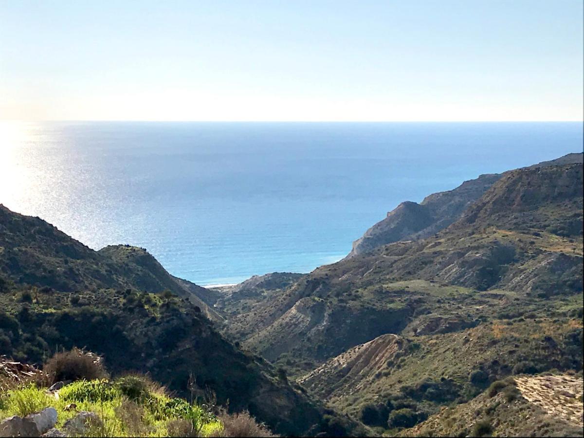 Amathousia Villa With Private Pool And Sea View Pissouri Exterior photo